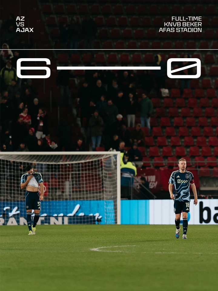 必一运动官网app-全崩了！贾府荷兰杯0-6创近百年最惨痛失利，欧冠倒3联赛落后16分